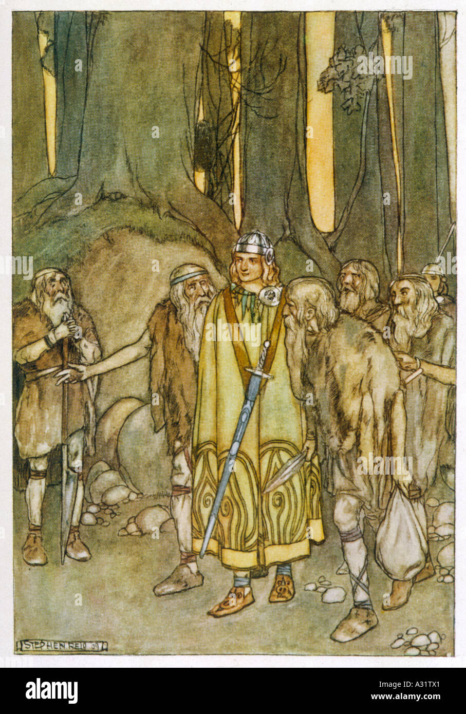 Finn Aids Fianna Foto Stock