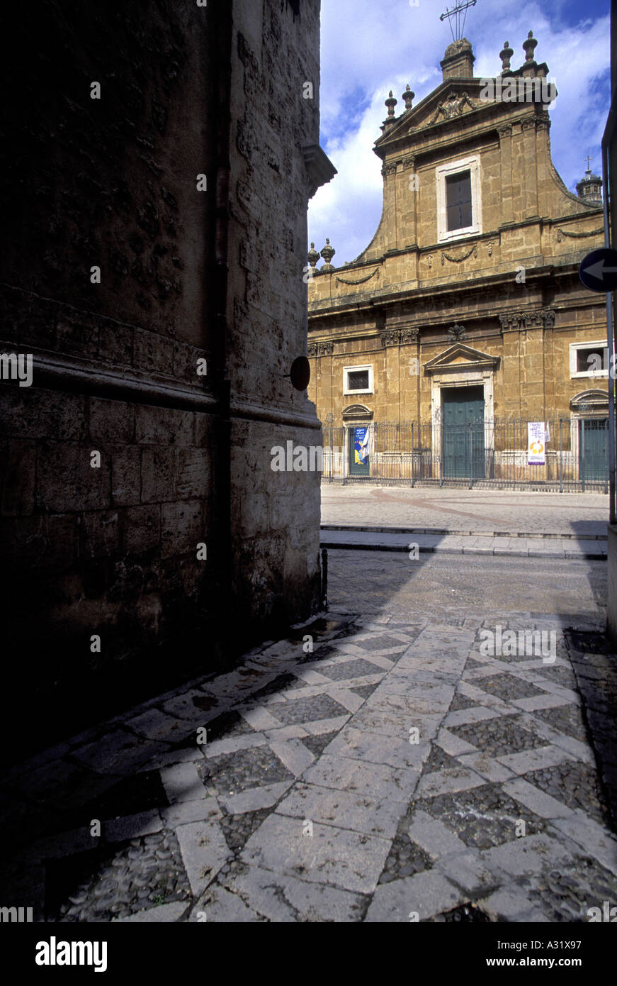 Assunta la chiesa madre Alcamo Sicilia Italia Foto Stock