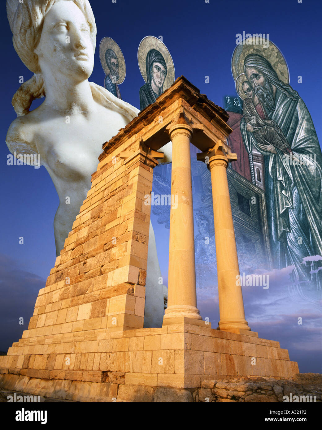 Concetto di viaggio: Cipro Foto Stock