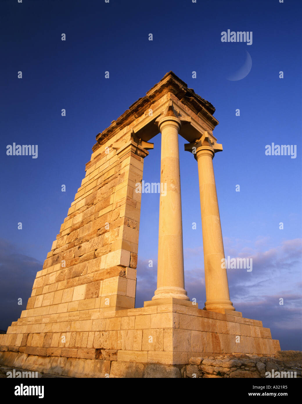 Cy - Cipro: Santuario di Apollo Hylates a curio Foto Stock