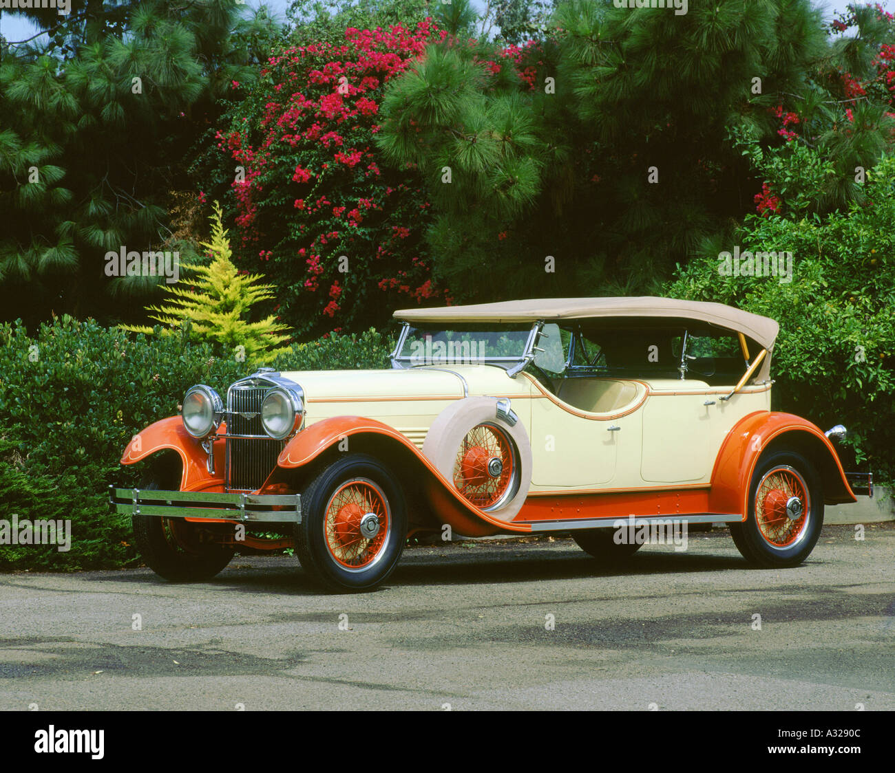 1929 Stutz model M diritto 8 Foto Stock