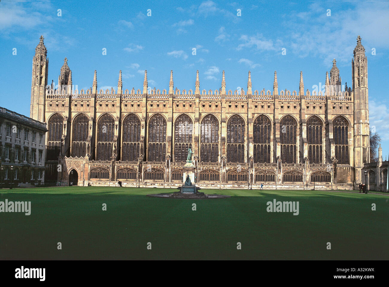 Cappella del King's College, Università di Cambridge, Regno Unito Foto Stock