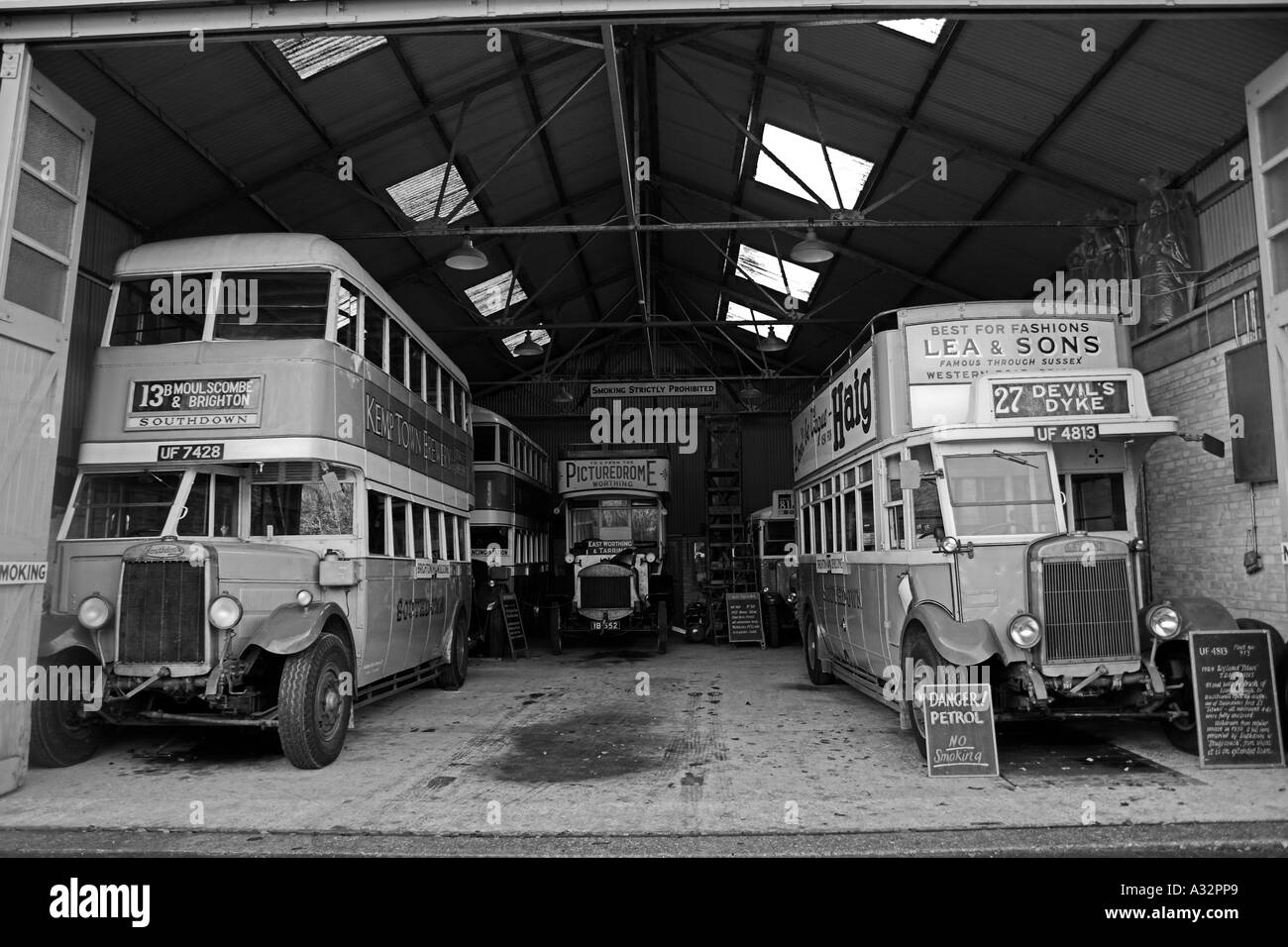 Old fashion autobus Foto Stock