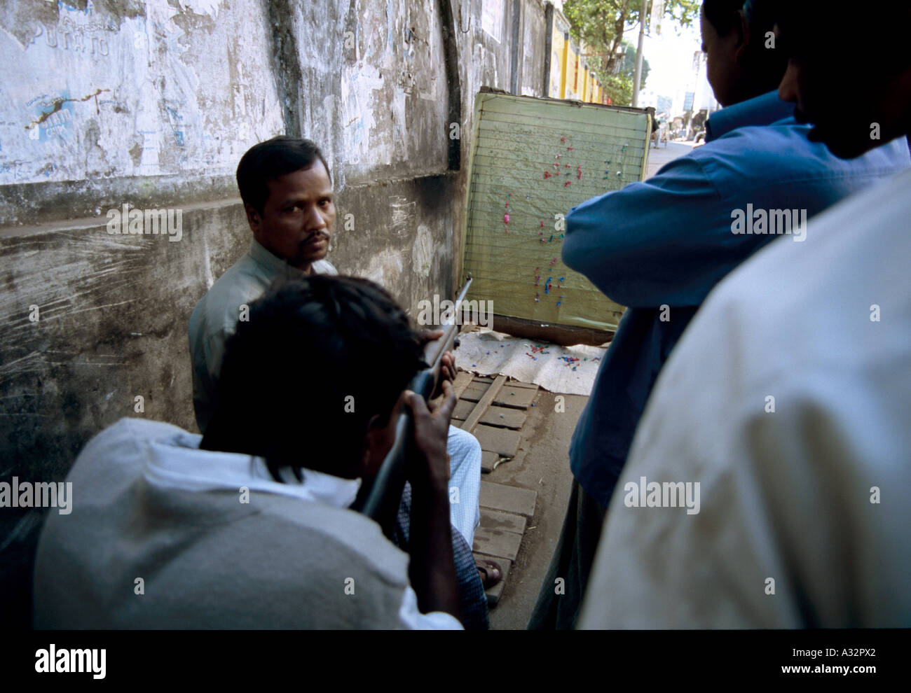 Strada entertainment In Cox bazar Bangladesh Foto Stock