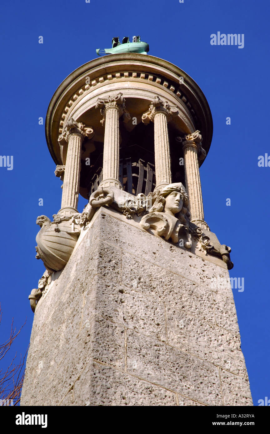 Monumento ai padri fondatori degli Stati Uniti, Southampton, Hampshire, Inghilterra, Regno Unito, GB. Foto Stock