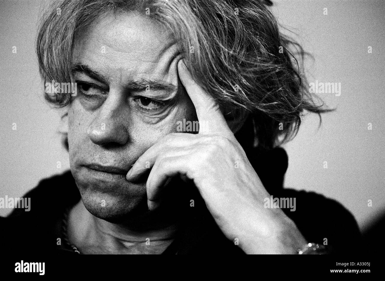 Sir Bob Geldof 2006 Foto Stock