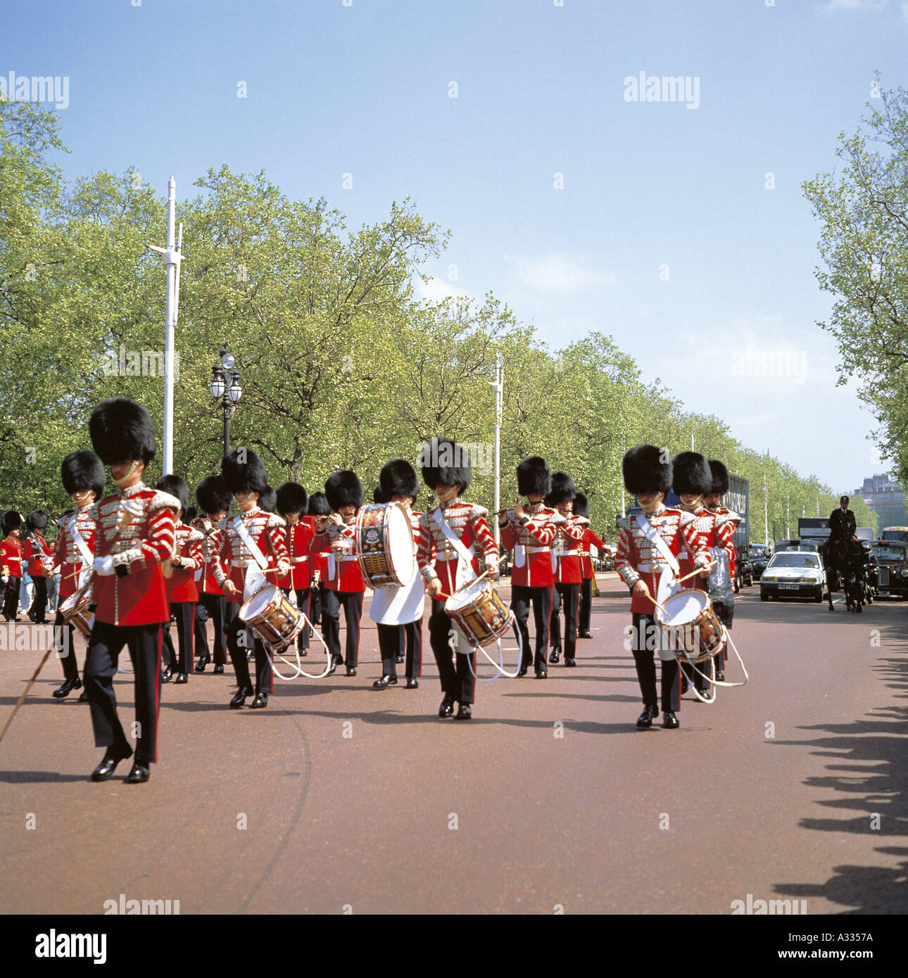 Mall Banda Militare Foto Stock