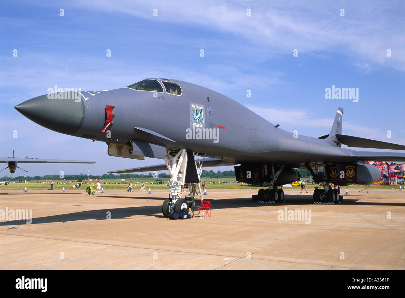 Boeing B-1B Lancer azionato dalla US Air Force Foto Stock