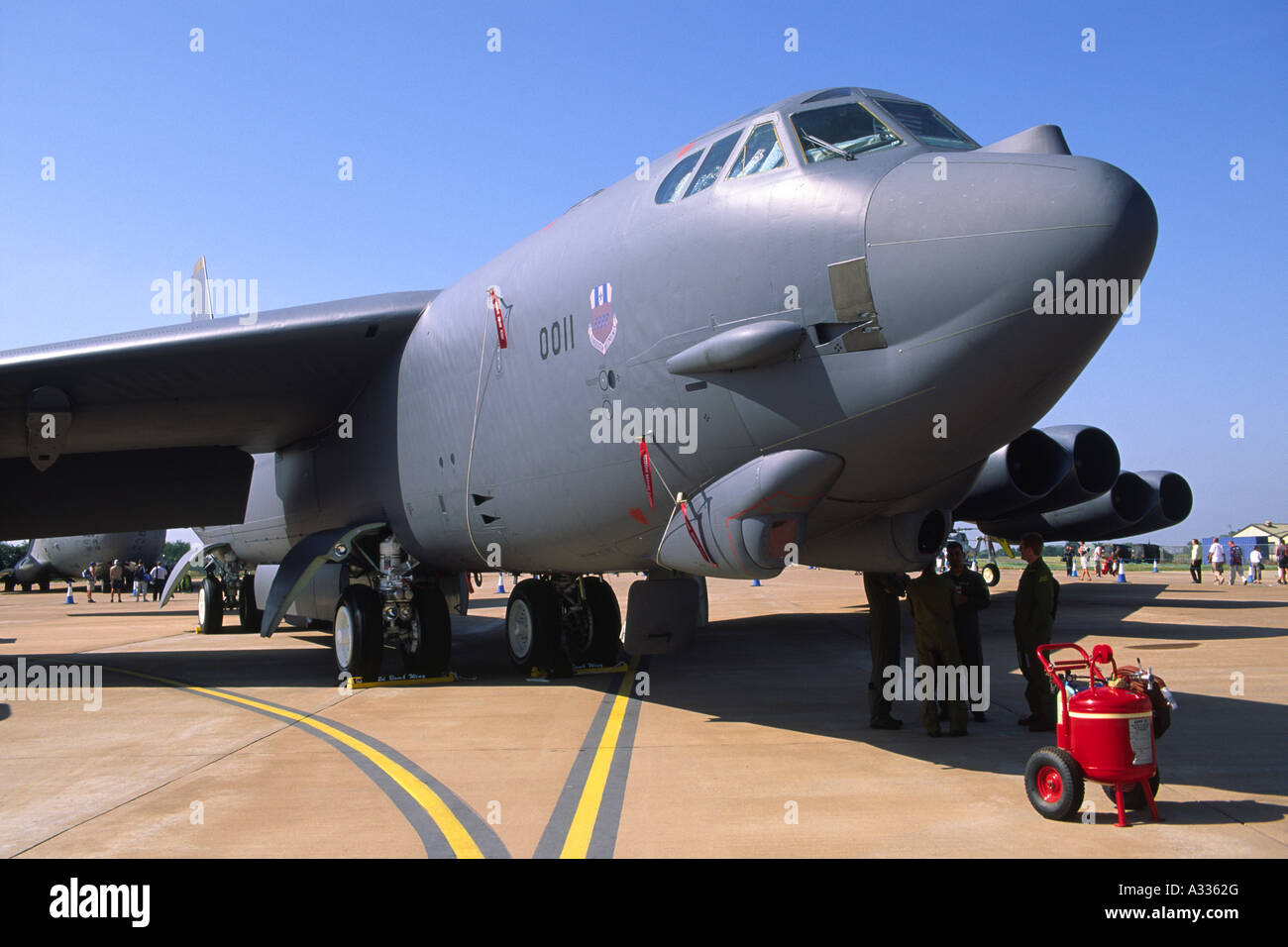 Boeing B-52H Stratofortress azionato dalla US Air Force Foto Stock