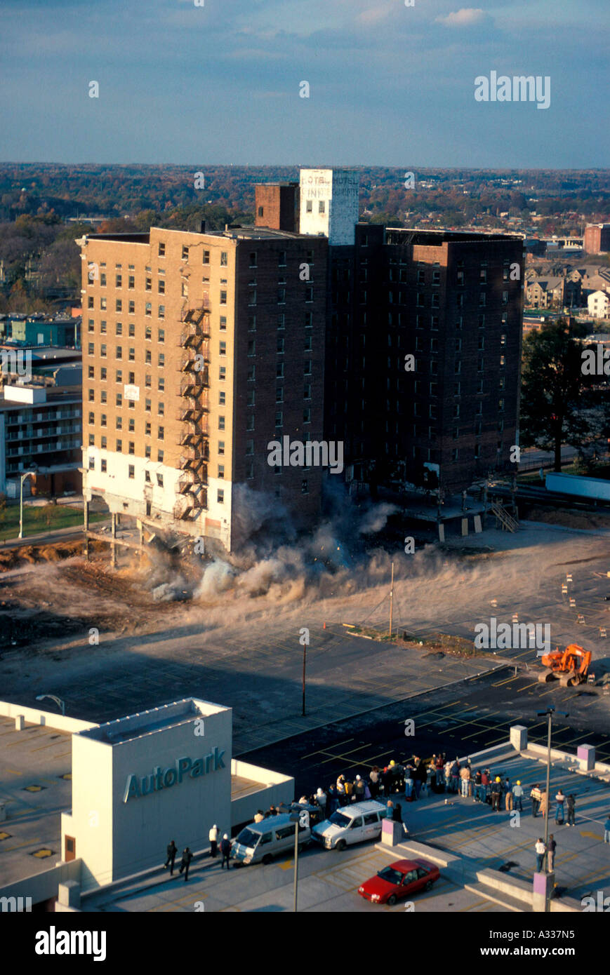 Costruzione di implosione sequenza B7B Foto Stock