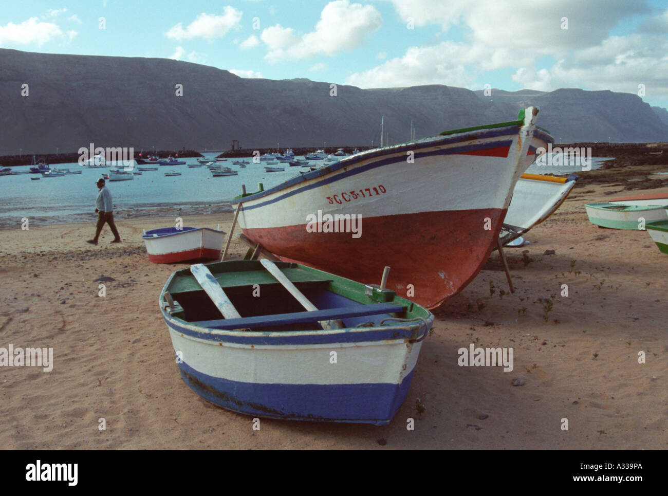 La Graciosa, Lanzarote. Foto Stock