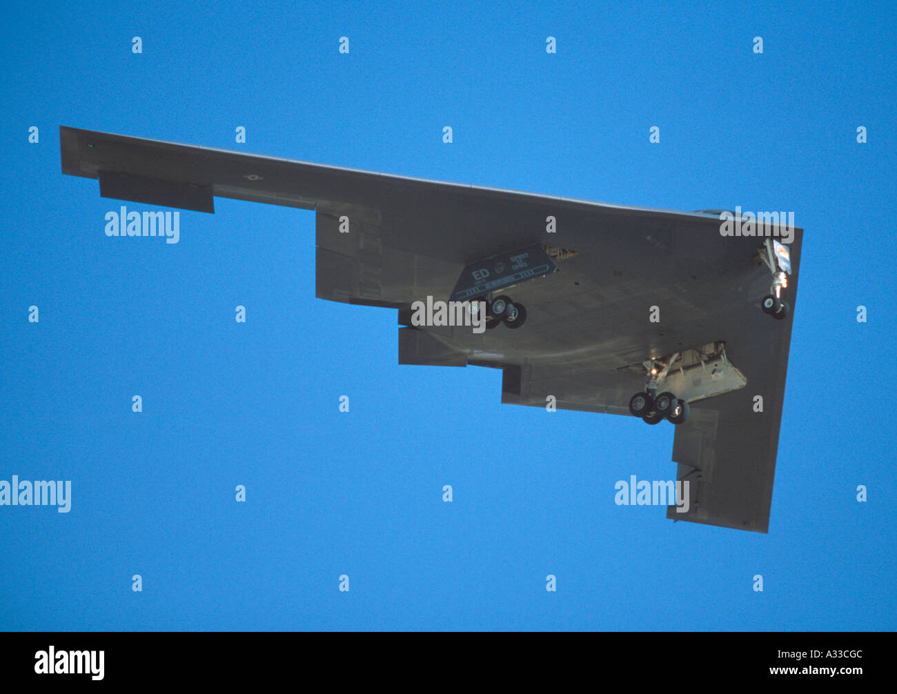 B2 bombardiere Stealth Foto Stock