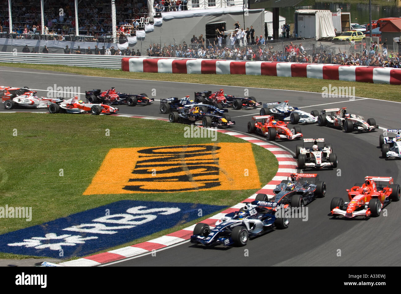 Gran Premio di Formula 1 a Montreal Foto Stock