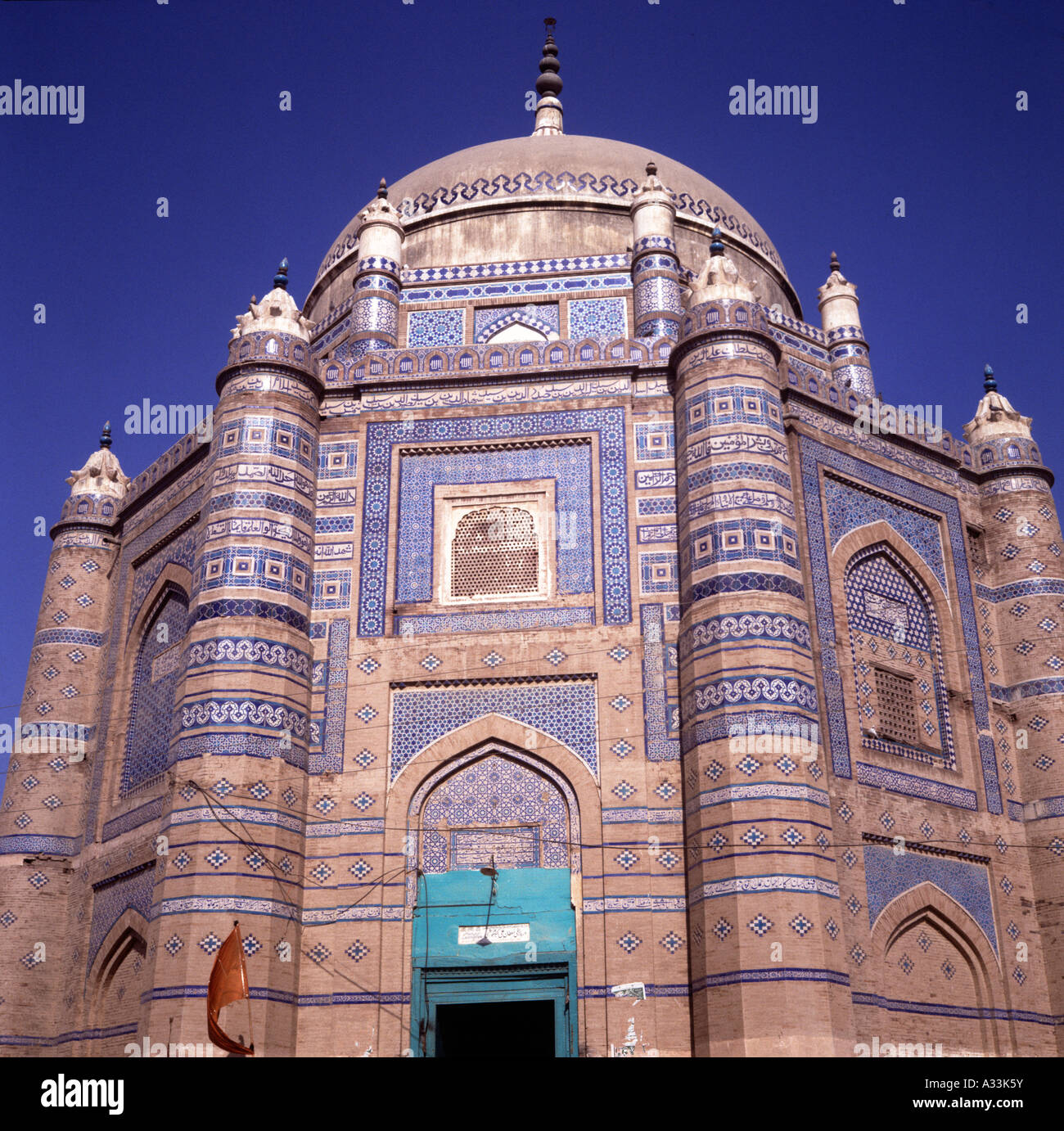 Mausoleo del sultano Ali Akbar, Multan, Pakistan Foto Stock