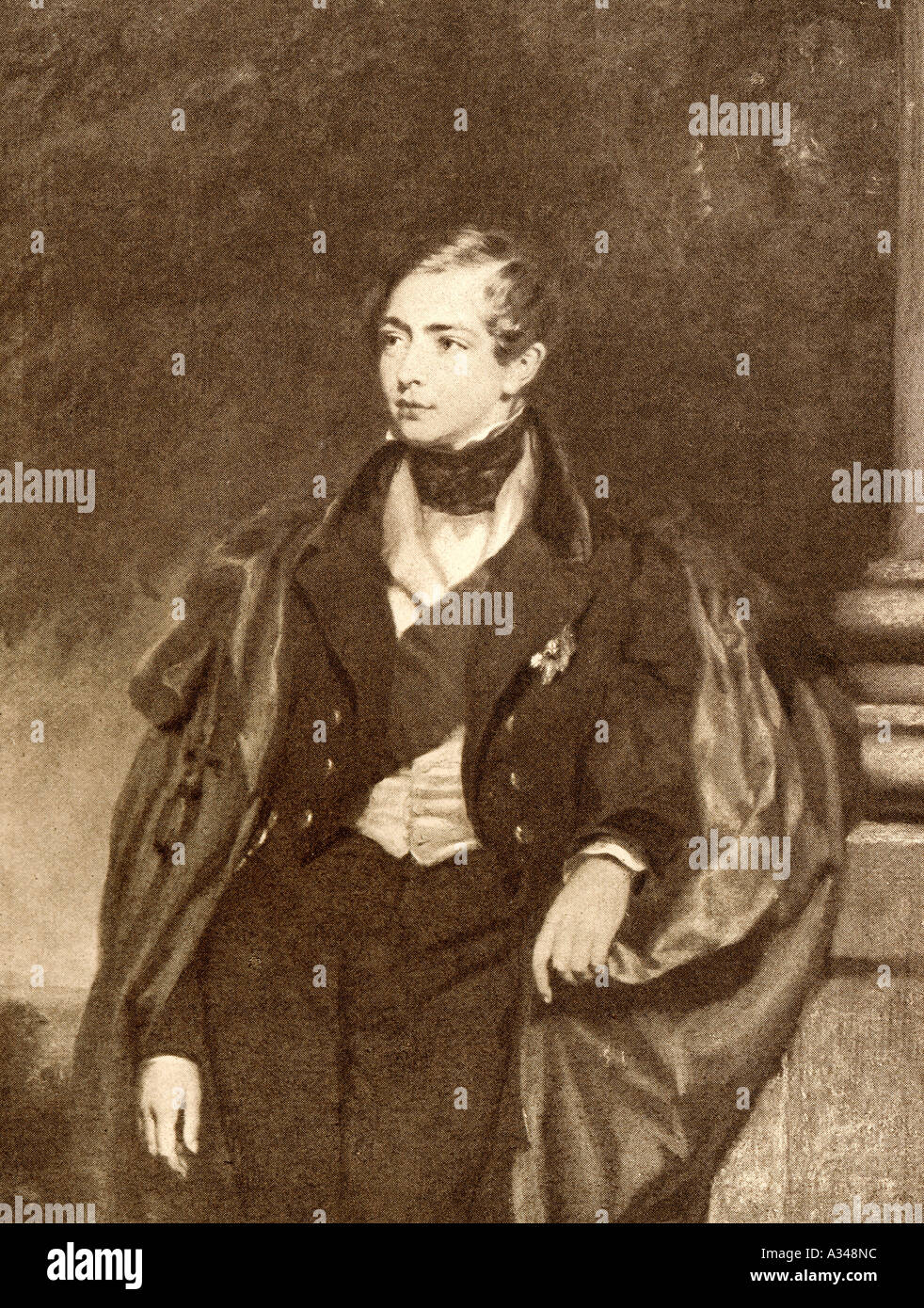 Prince George, duca di Cambridge, 1819 - 1904. Ufficiale dell'esercito britannico e comandante in capo dell'esercito britannico, 1856 a 1895. Foto Stock