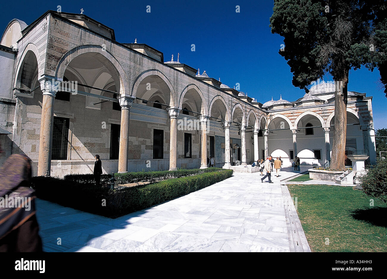 Un palazzo reale di Istanbul Foto Stock