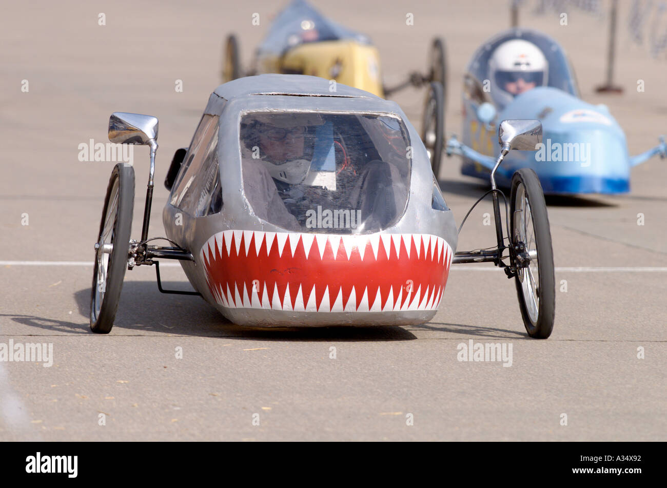 La scienza del progetto auto elettrica concorrenza Omaha Nebraska 2003 Foto Stock