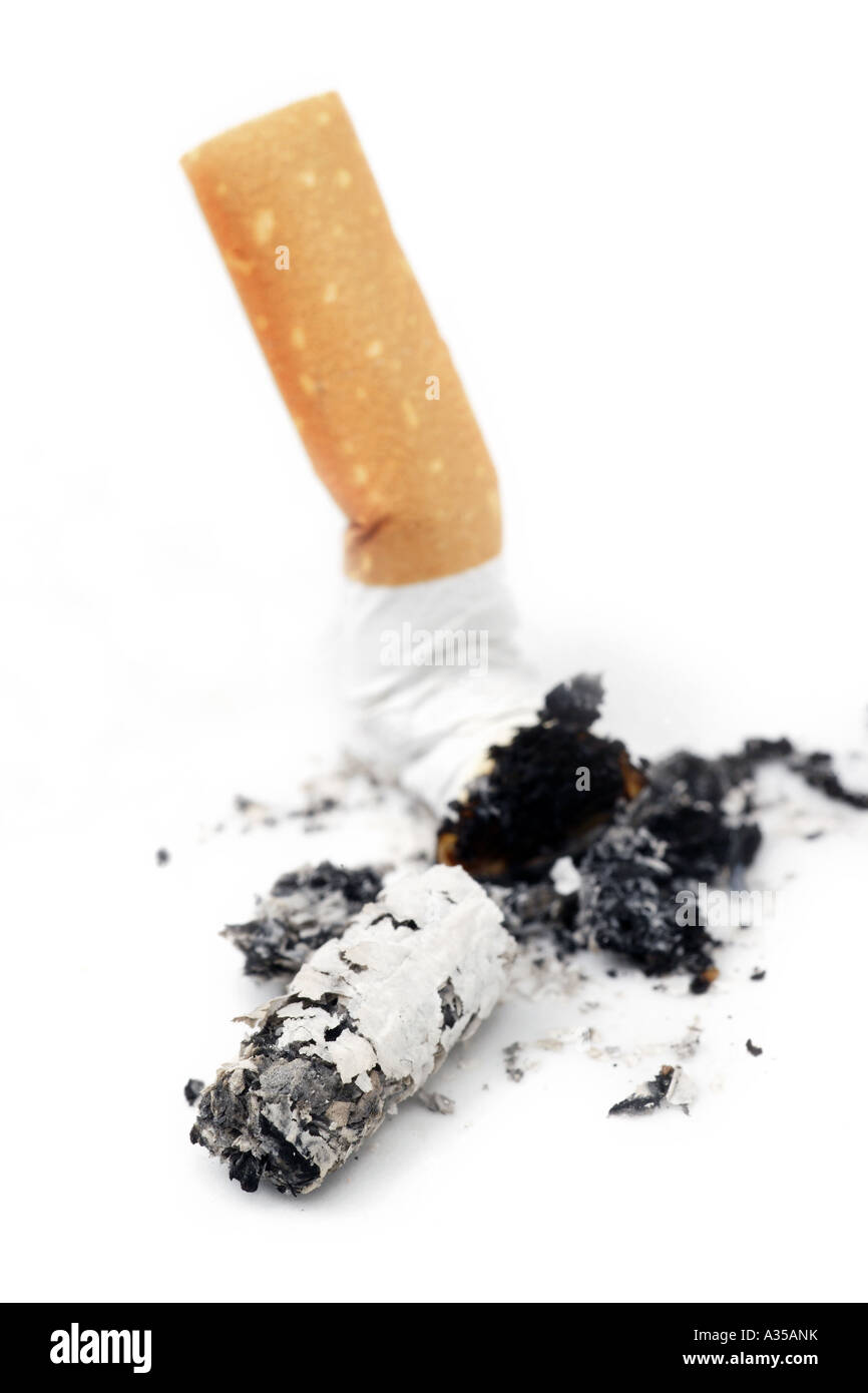 Estinta sigaretta Foto Stock