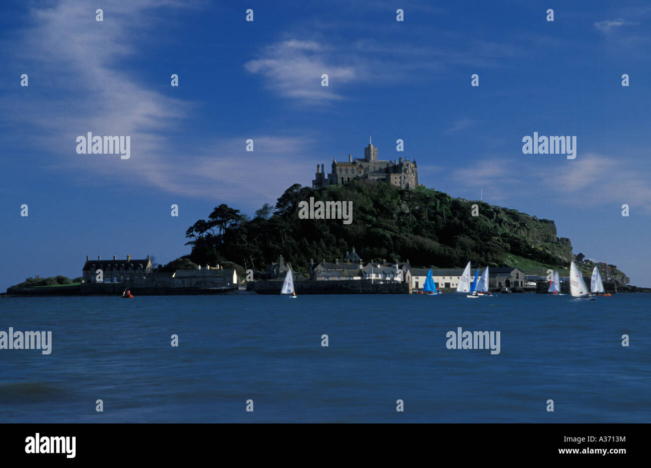 St Michaels Mount, Marazion, Cornwall, Regno Unito Foto Stock