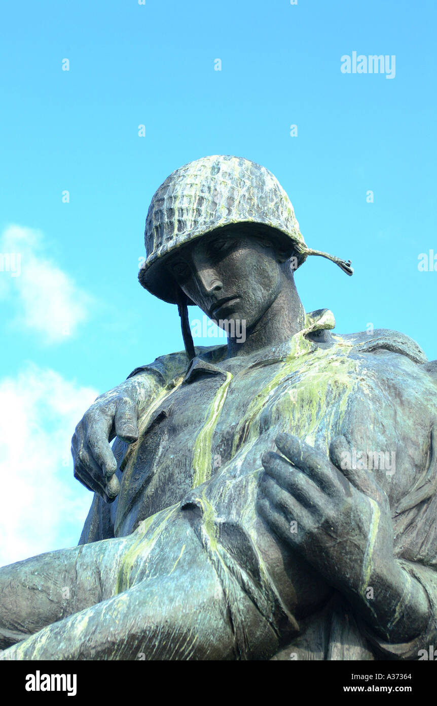 War Memorial Liberty State Park New Jersey Foto Stock