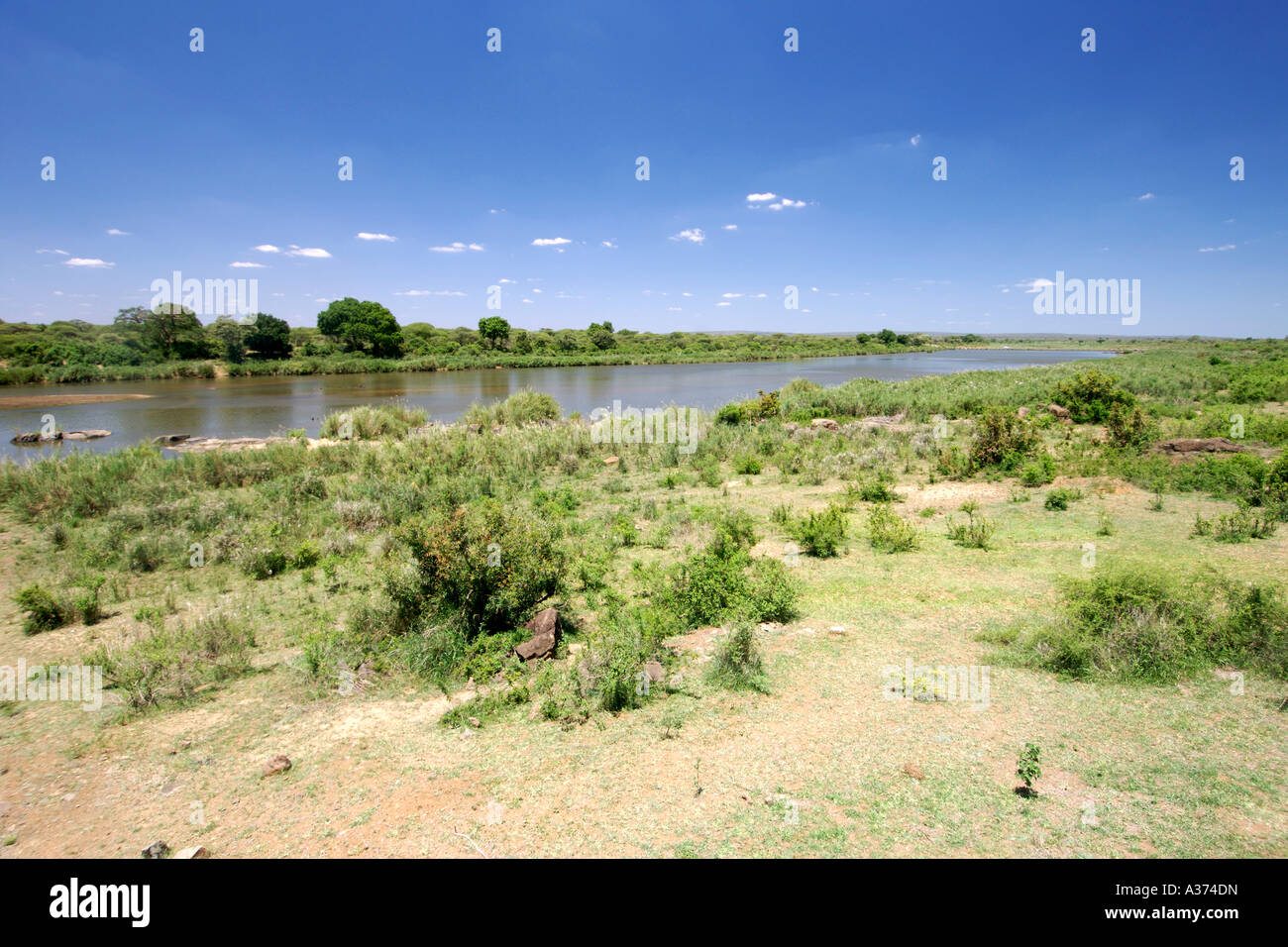 Sabie River in Sud Africa il Parco Nazionale Kruger. Foto Stock