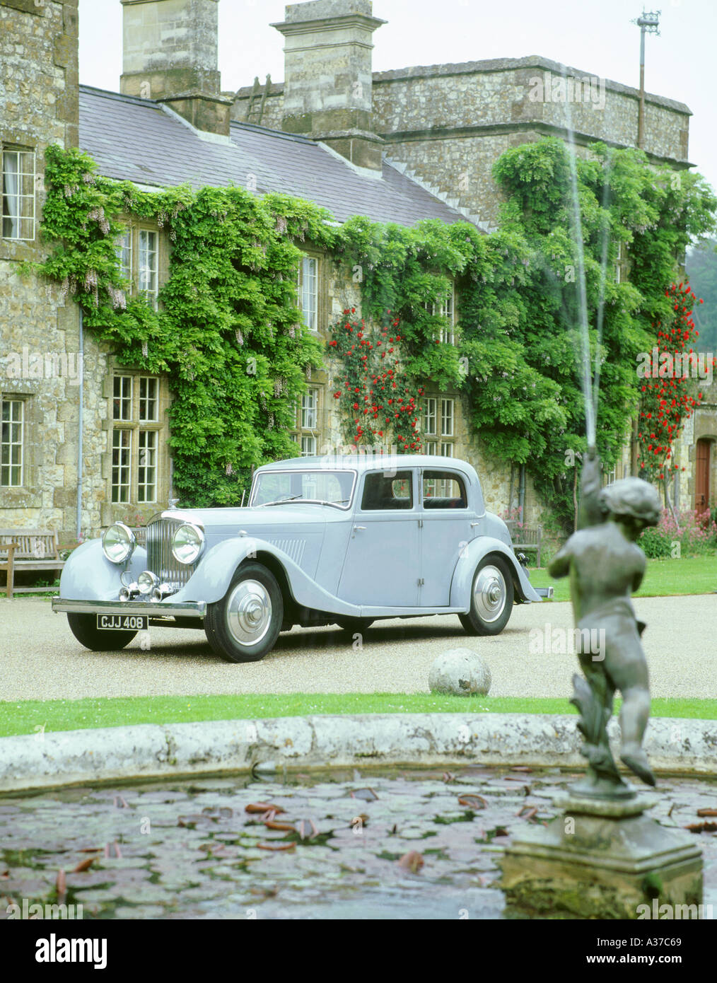 Il 1935 Bentley 3,5 litro Park Ward corpo Foto Stock