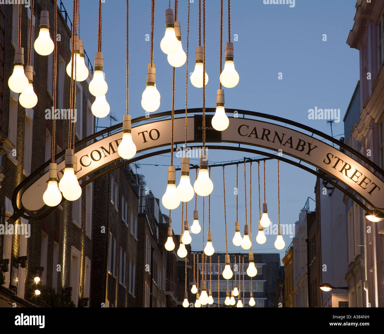 Carnaby Street West End London REGNO UNITO Foto Stock