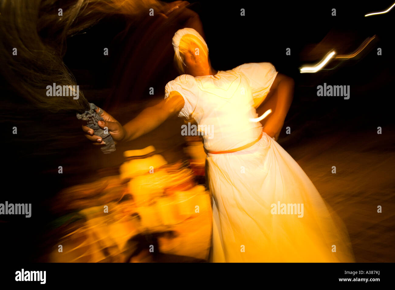 Afro balli cubani alla Casa de la Música Foto Stock