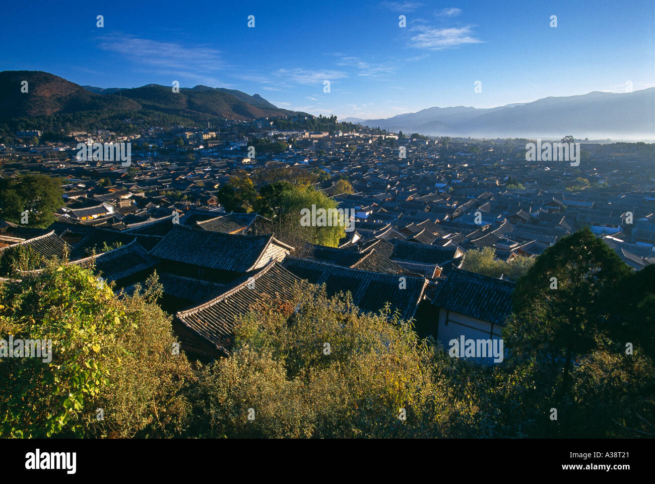 Lijiang UNESCO World Heritage Site nella provincia dello Yunnan in Cina Foto Stock