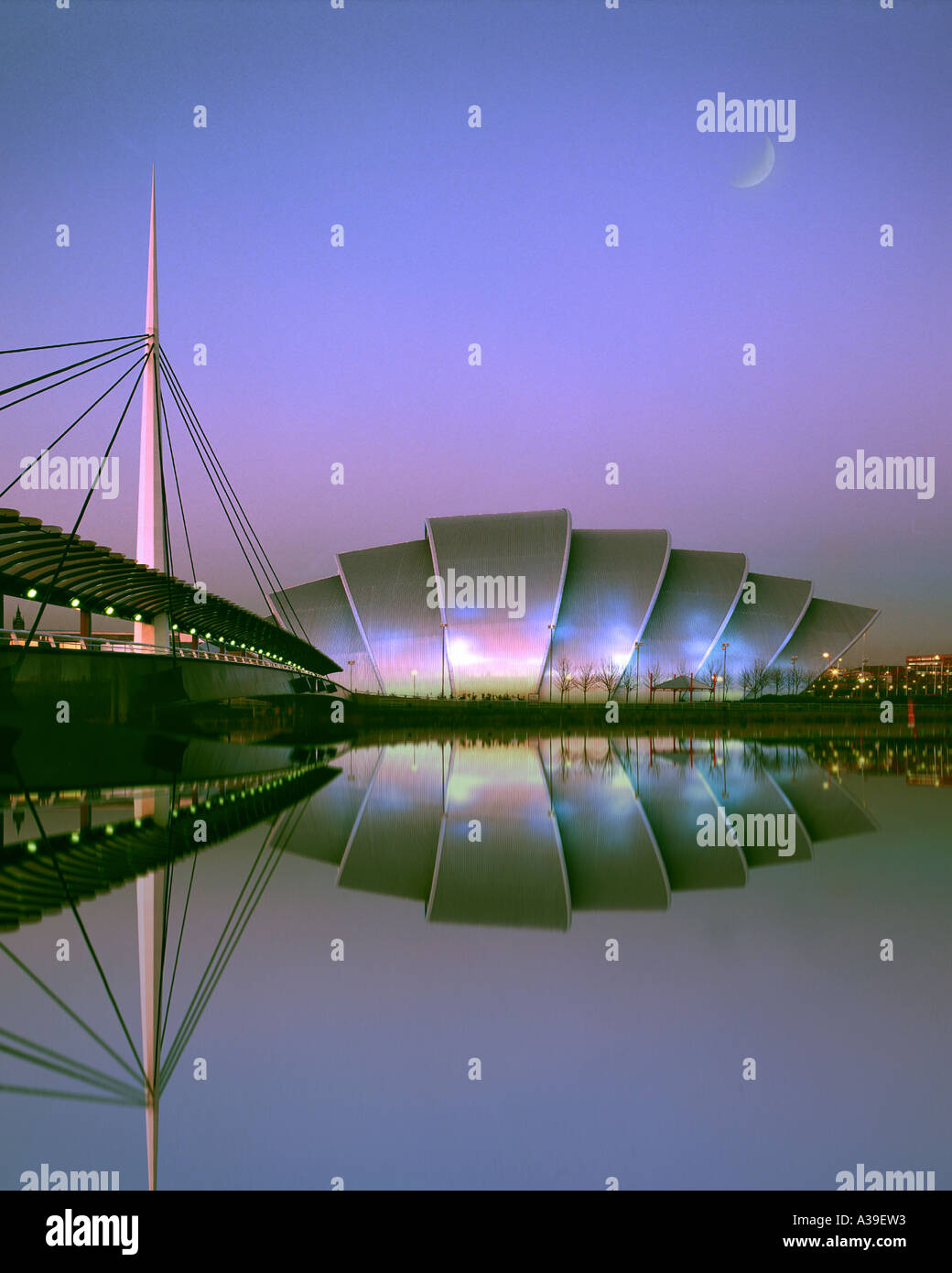 GB - Scozia: Scottish Exhibition & Conference Centre in Glasgow Foto Stock