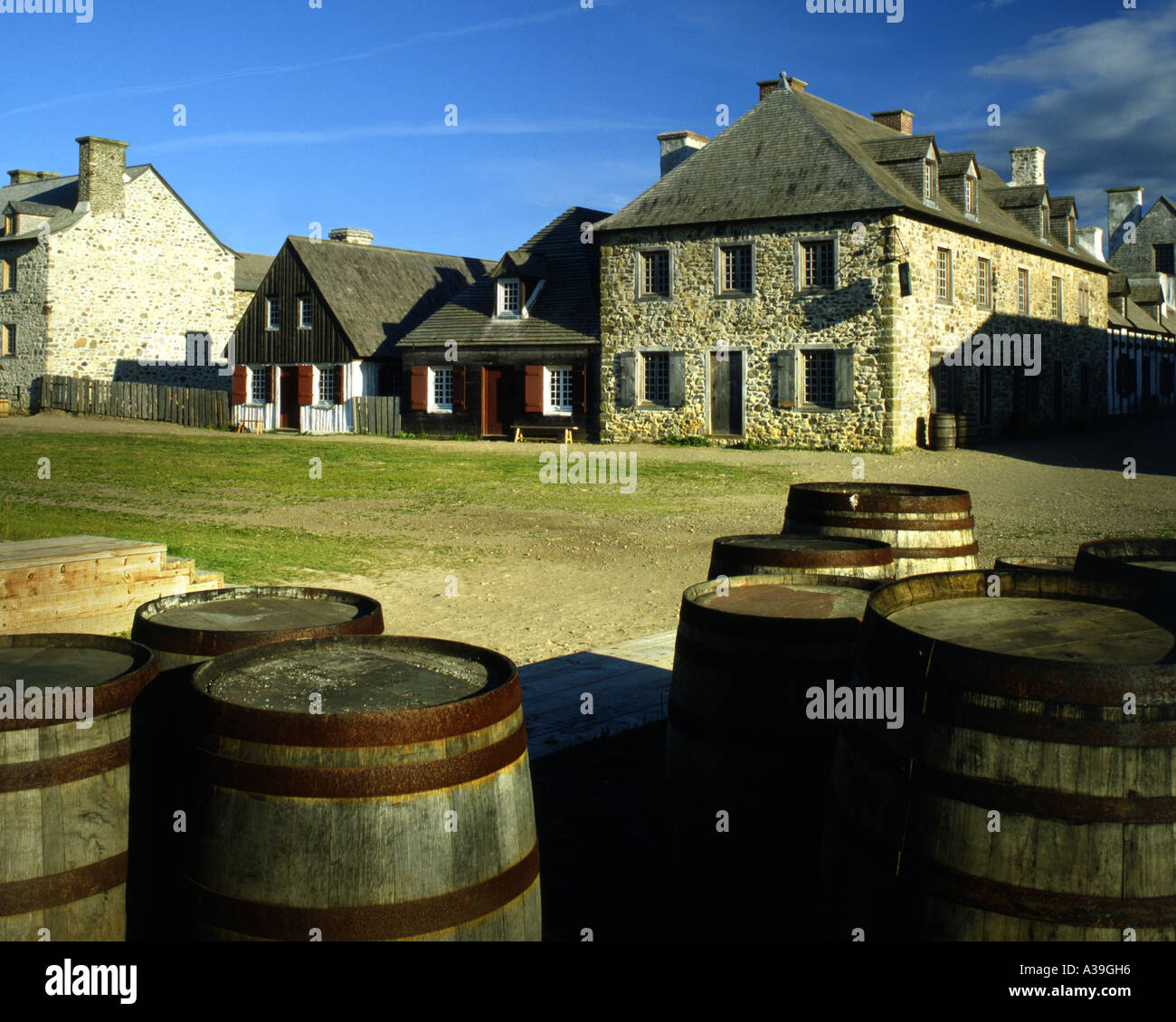 Ca - Nova Scotia: Fortezza di louisbourg su Cape Breton Foto Stock