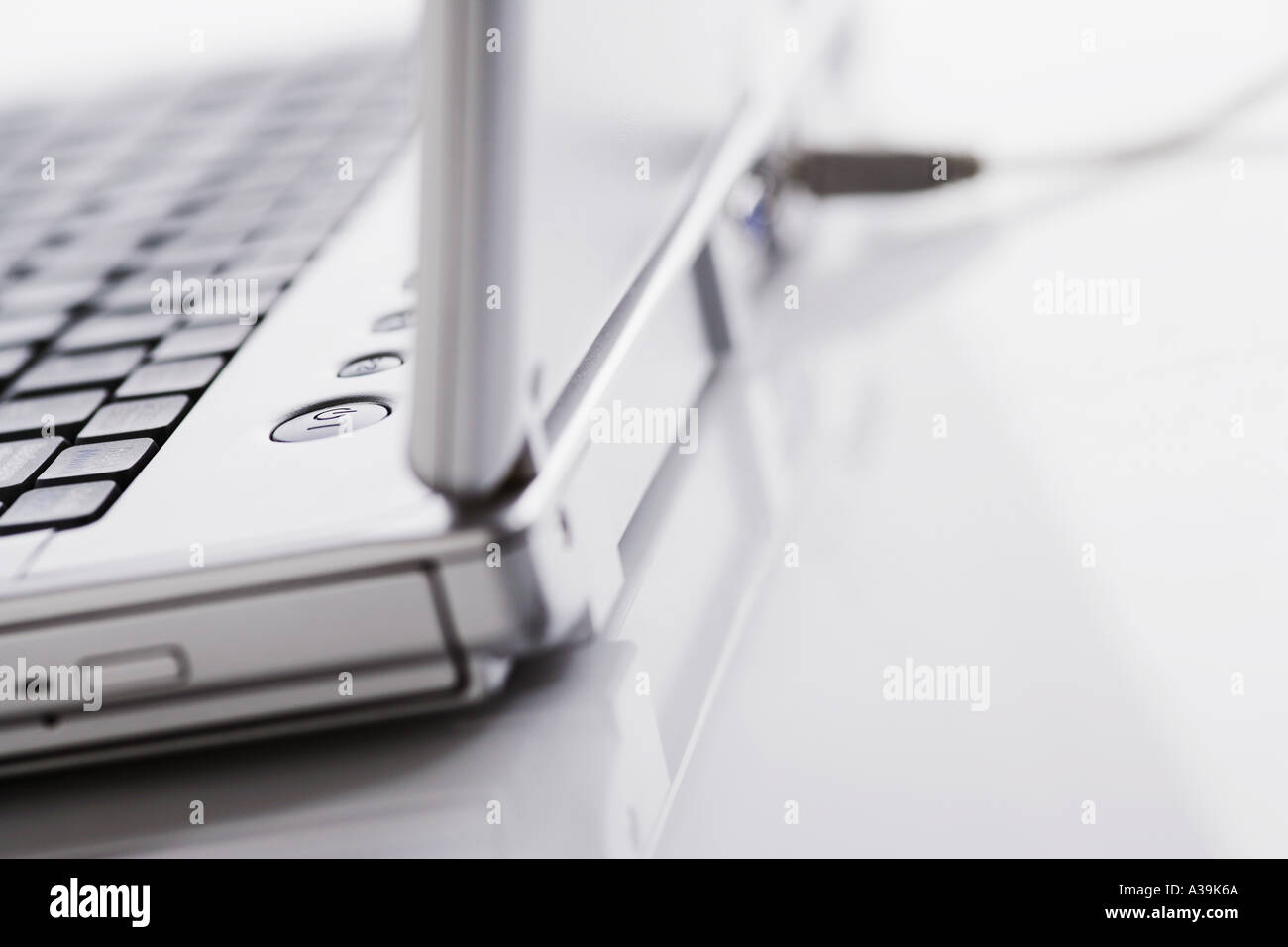 Close up lap top Foto Stock