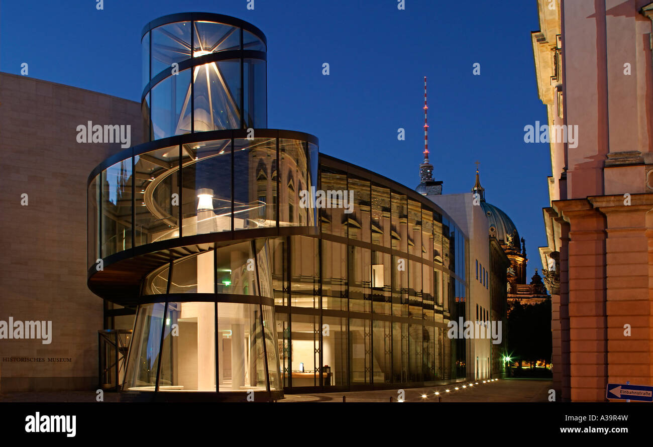 Il centro di Berlino Museo Storico Tedesco Foto Stock