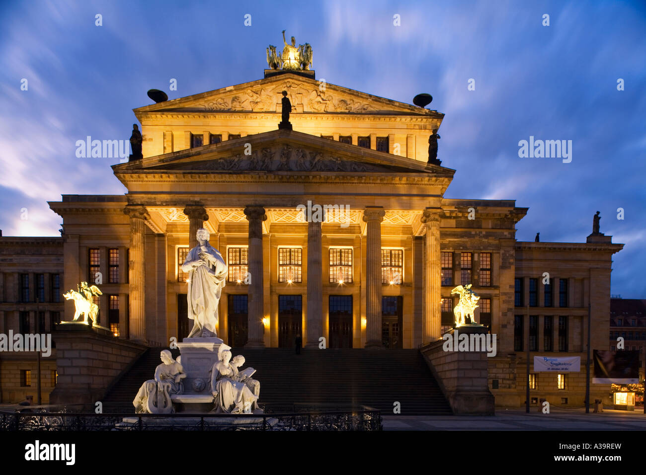 Berlin mitte gendarme schauspielhaus di mercato Foto Stock