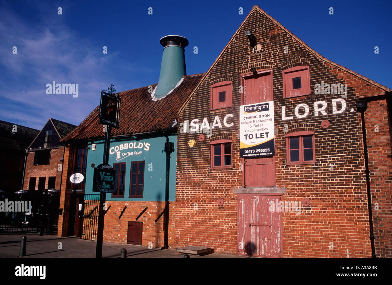 Ipswich Darsena di riqualificazione urbana progetto Suffolk in Inghilterra Foto Stock