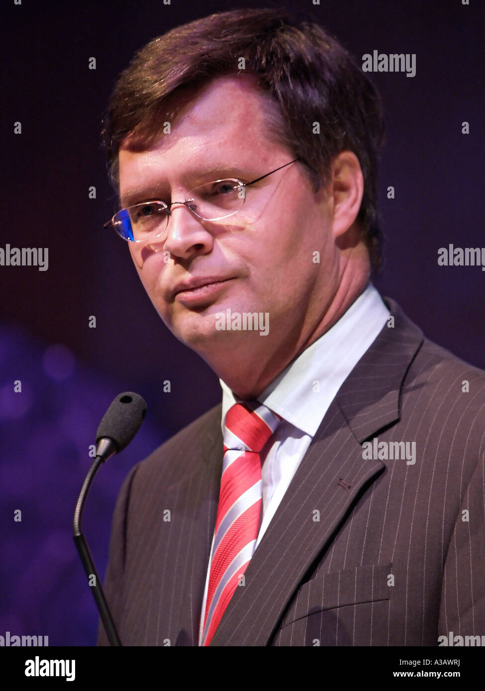 Olandese (ex primo ministro Jan Peter Balkenende del CDA partito politico Foto Stock