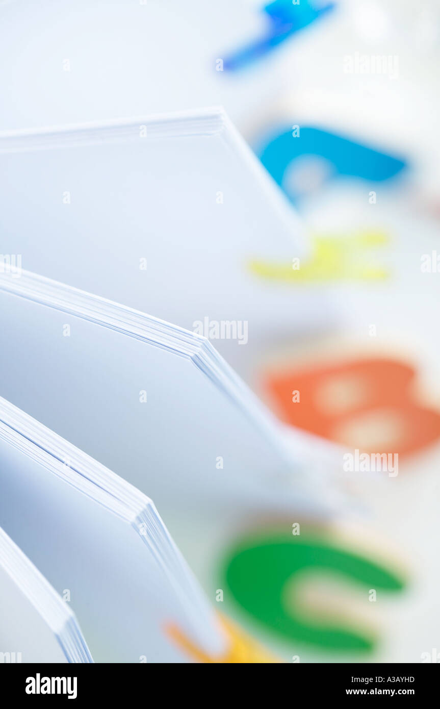 L'istruzione,prenota,inglese,alfabeto,l'istruzione,Educatio Foto Stock