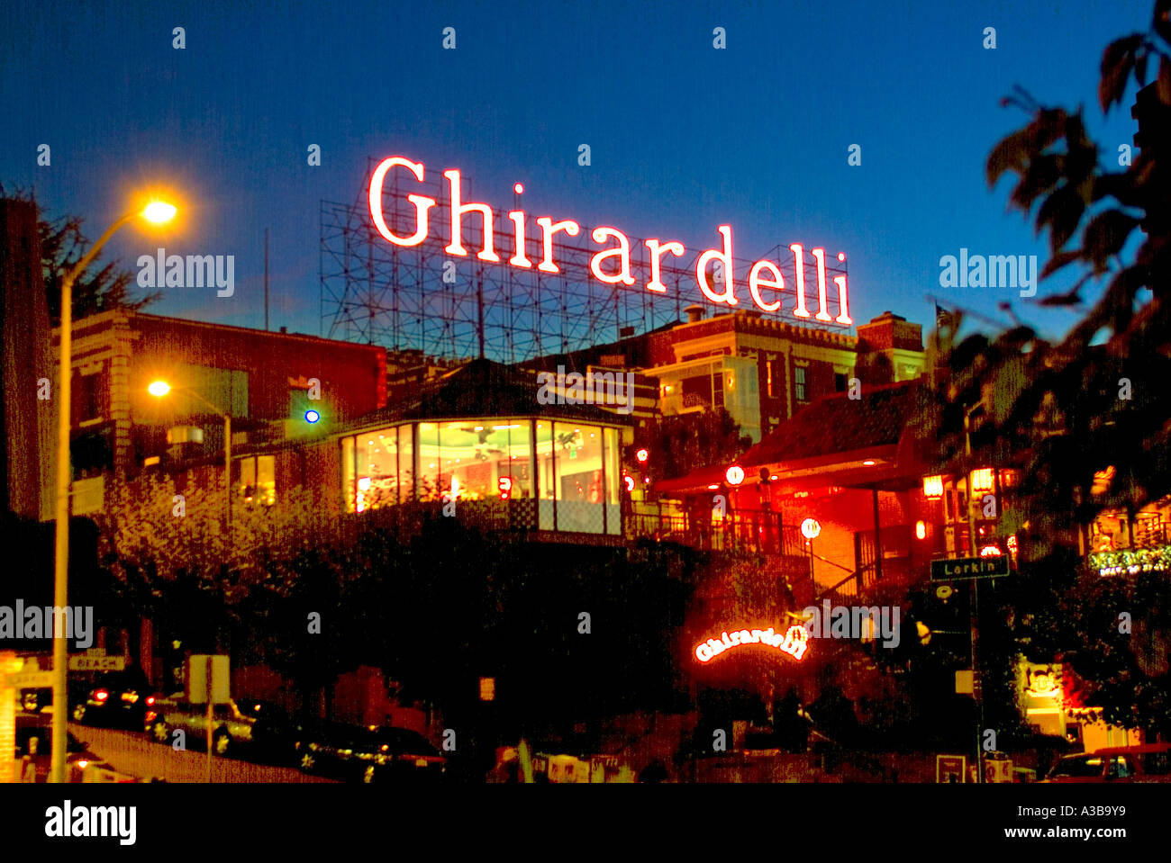 Ghirardelli Chocolate Factory San Francisco California USA Foto stock -  Alamy
