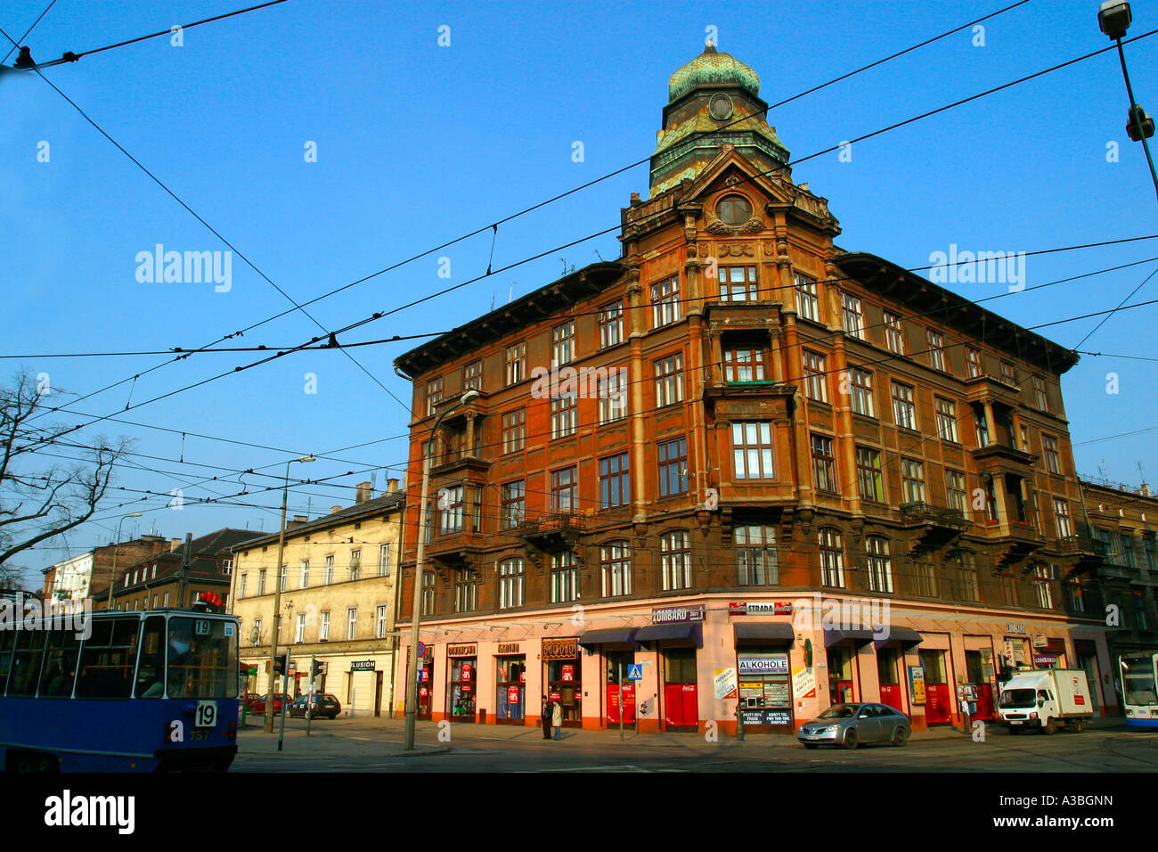 Cracovia Polonia edificio Foto Stock