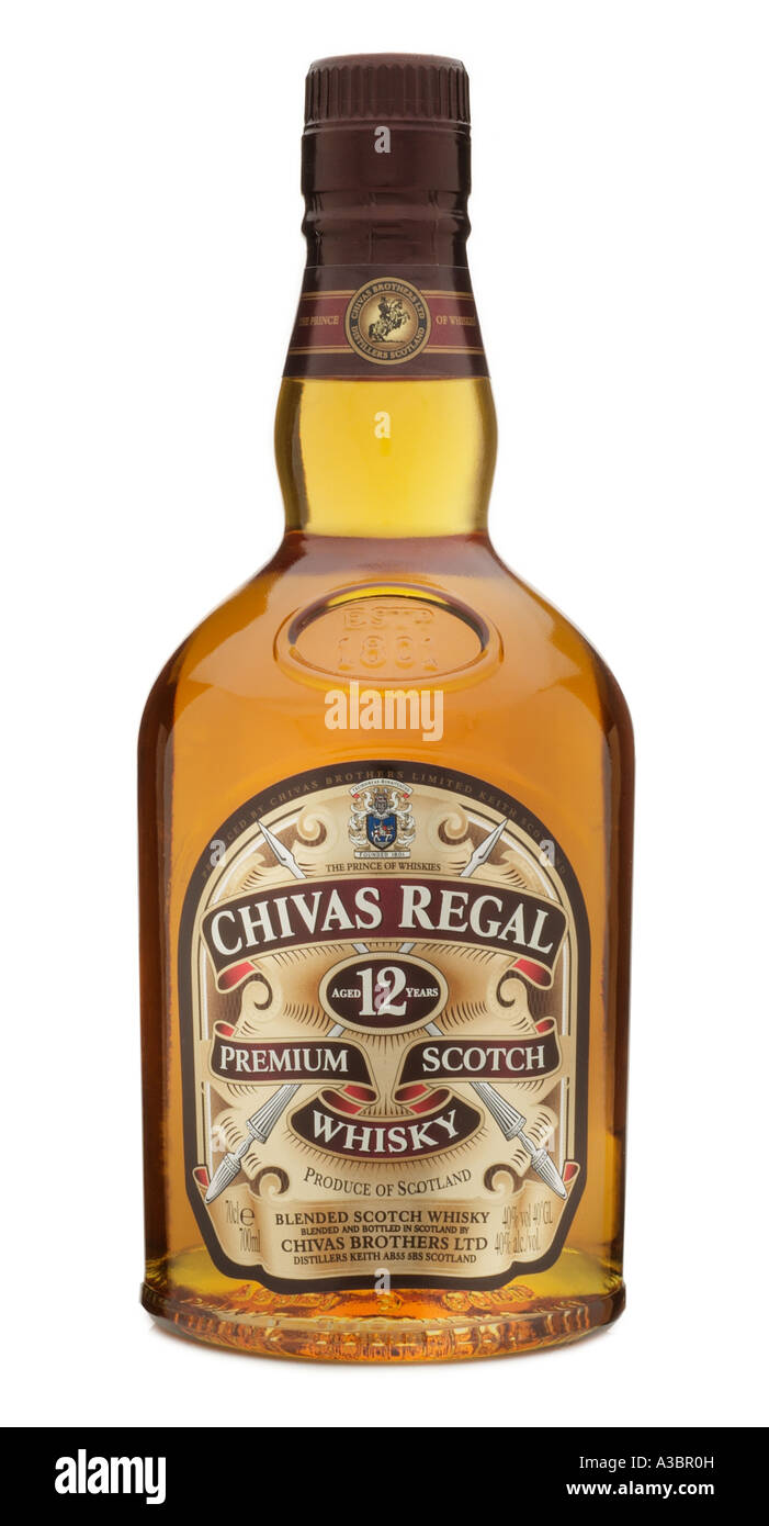 Chivas Regal Speyside strathisla highland distillery blend liscia ricco distintivo mellow keith malt whisky scozzesi Scottish wh Foto Stock