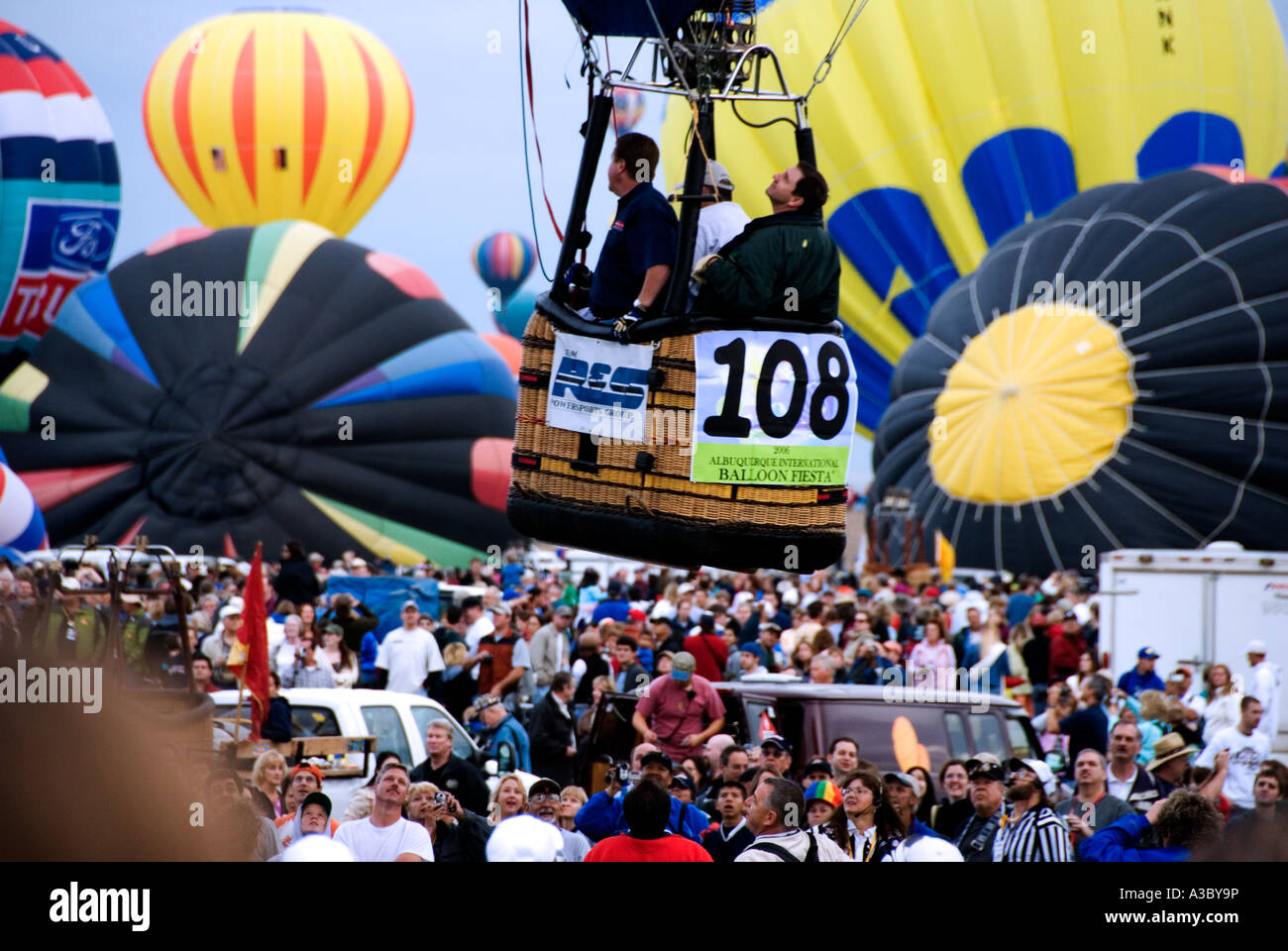 Albuquerque International Balloon Fiesta 2006 Foto Stock