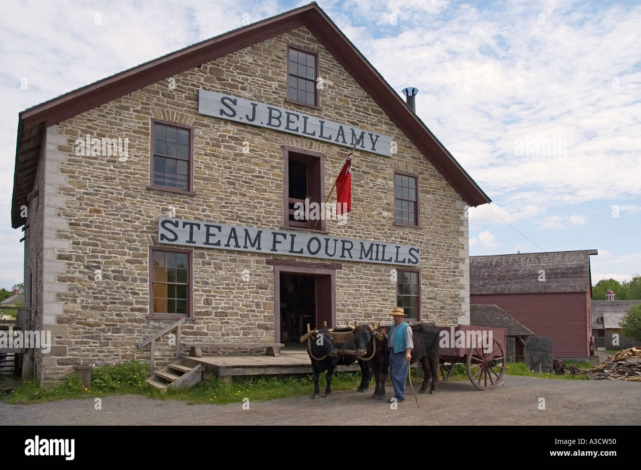 Canada Ontario Canada superiore Village Foto Stock