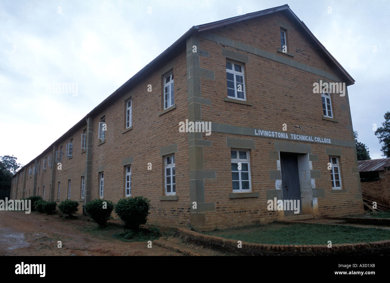 Africa Malawi Livingstonia missionario costruito città alta sull'Altopiano di Livingstonia Foto Stock