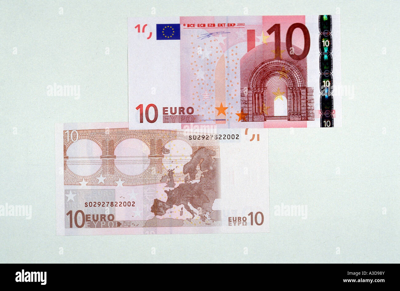 Il denaro in valuta euro Foto Stock
