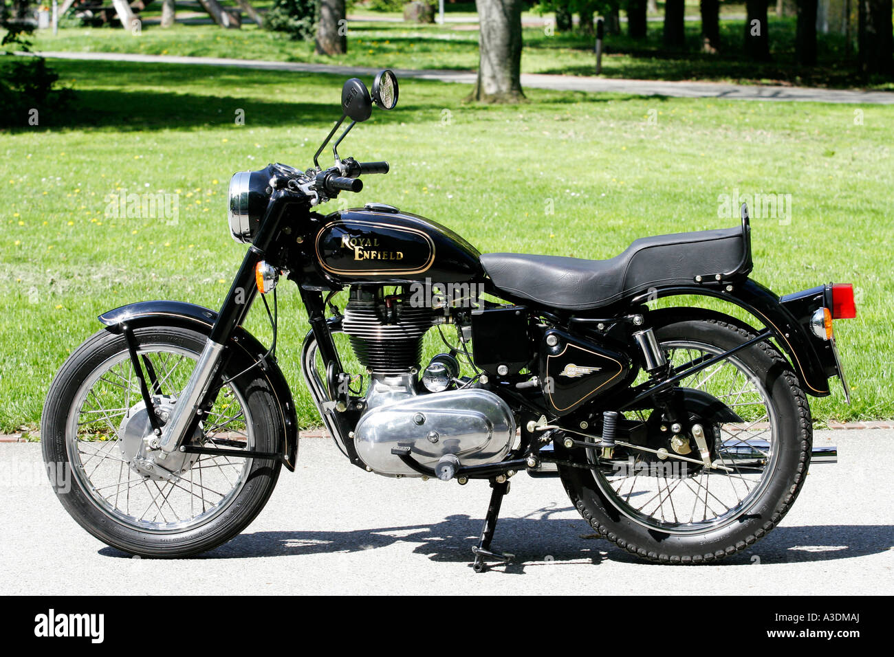 Royal Enfield Bullet 500 motociclo Foto Stock