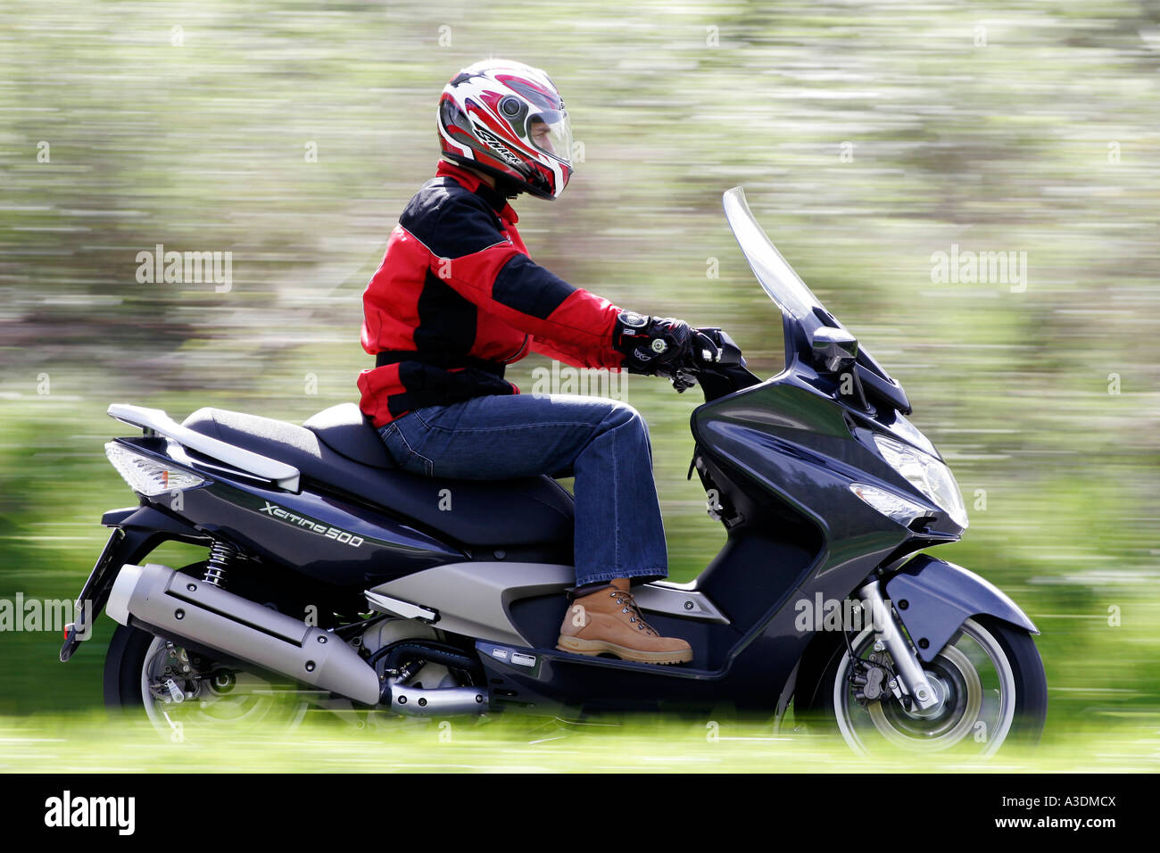 Kymco Xciting 500 scooter Foto Stock