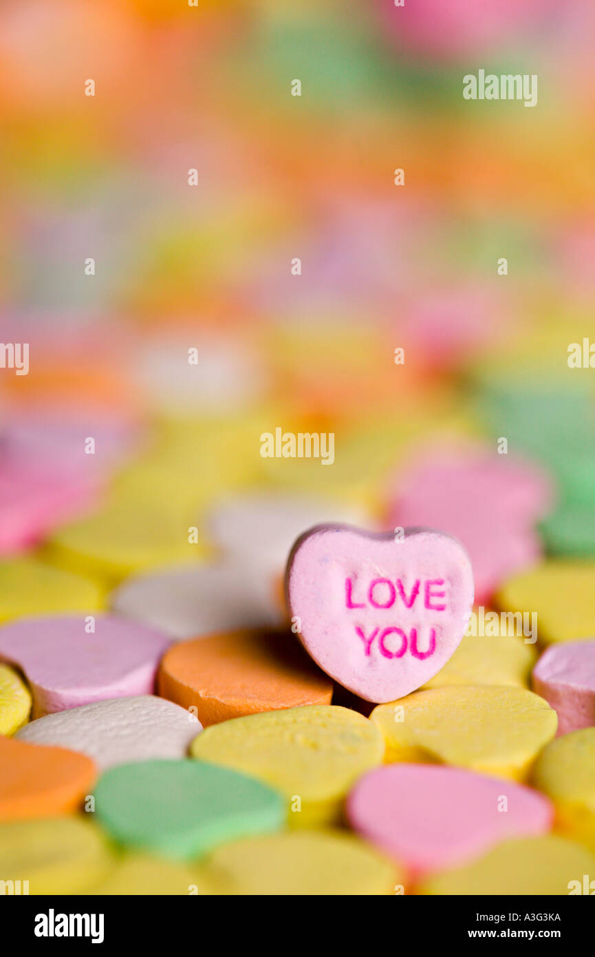 Pegno d'amore Foto Stock