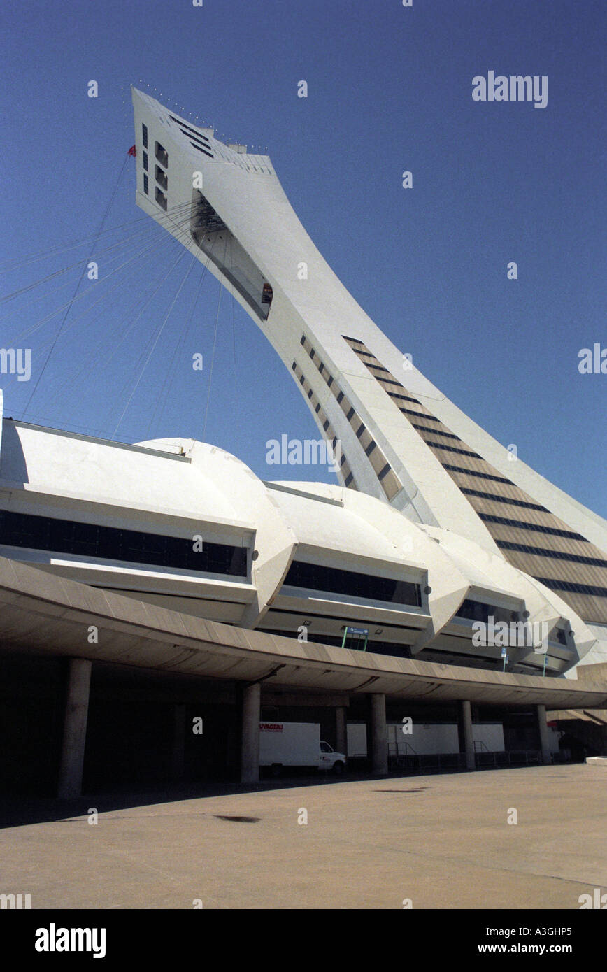 1976 Olympic Stadium di Montreal, Quebec, Canada Foto Stock