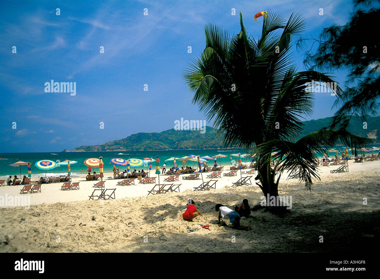 Beachlife area di Pattaya Thailandia Foto Stock