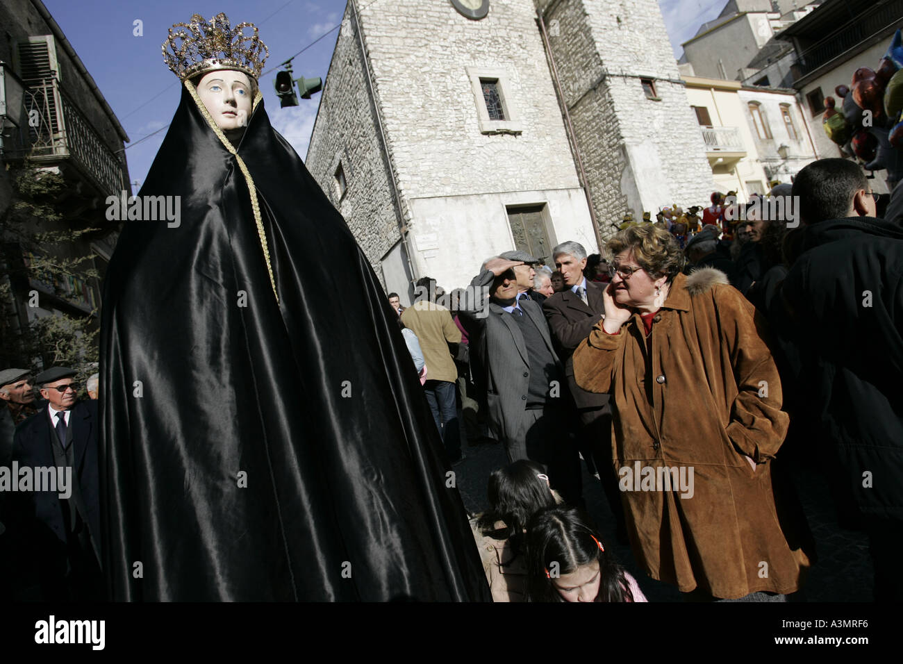 Pasqua Prizzi Palermo Sicilia Foto Stock